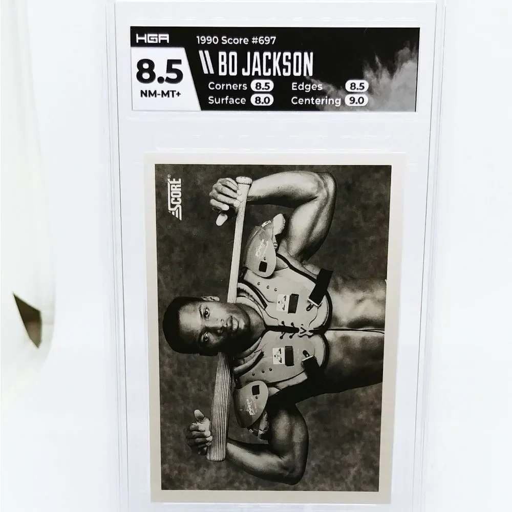 1990 Score BO JACKSON #697 HGA 8.5